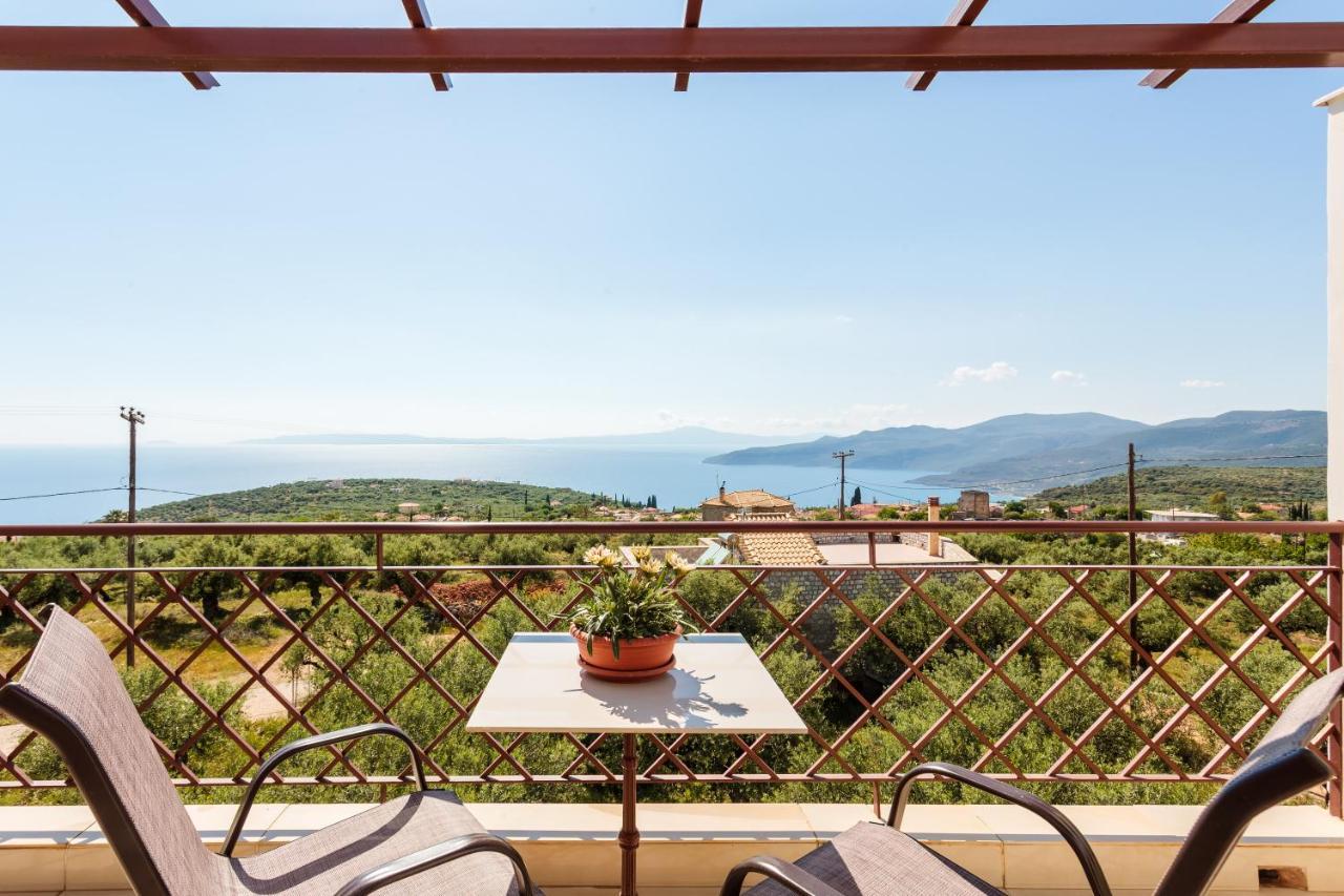 Villa Armonia, Sunset View And Relaxing Beach Vibe Proástion 外观 照片