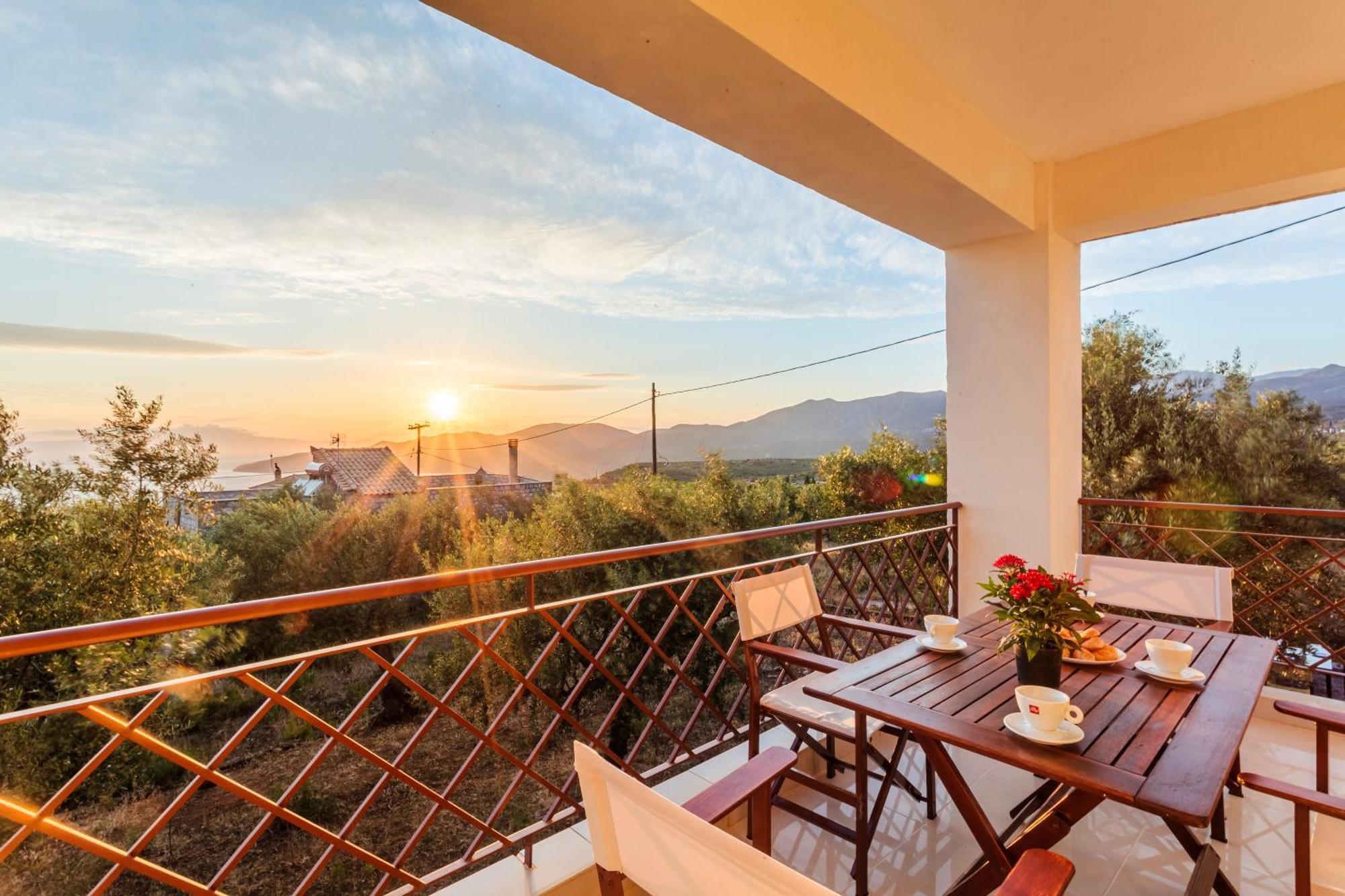 Villa Armonia, Sunset View And Relaxing Beach Vibe Proástion 外观 照片
