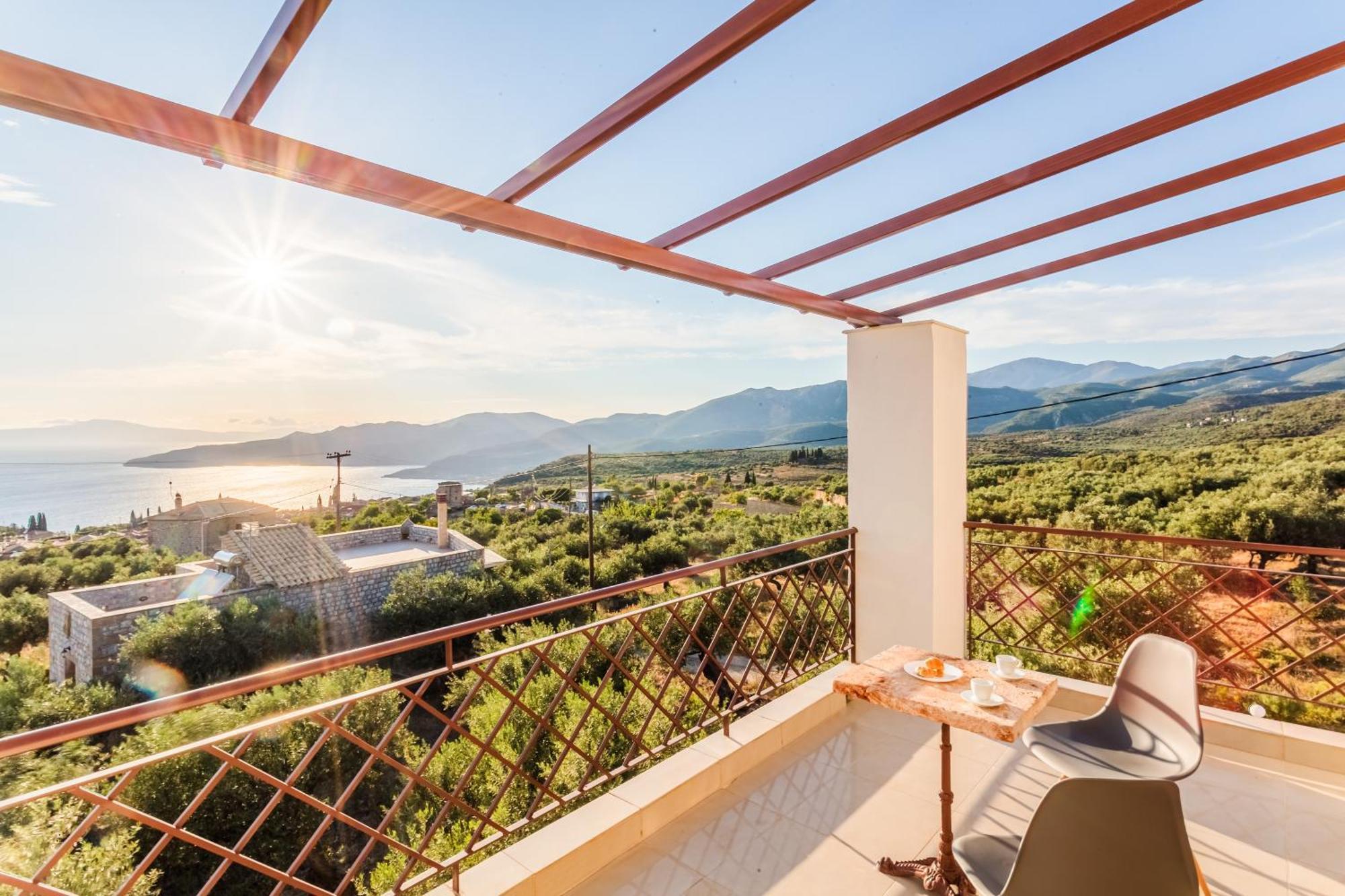 Villa Armonia, Sunset View And Relaxing Beach Vibe Proástion 外观 照片