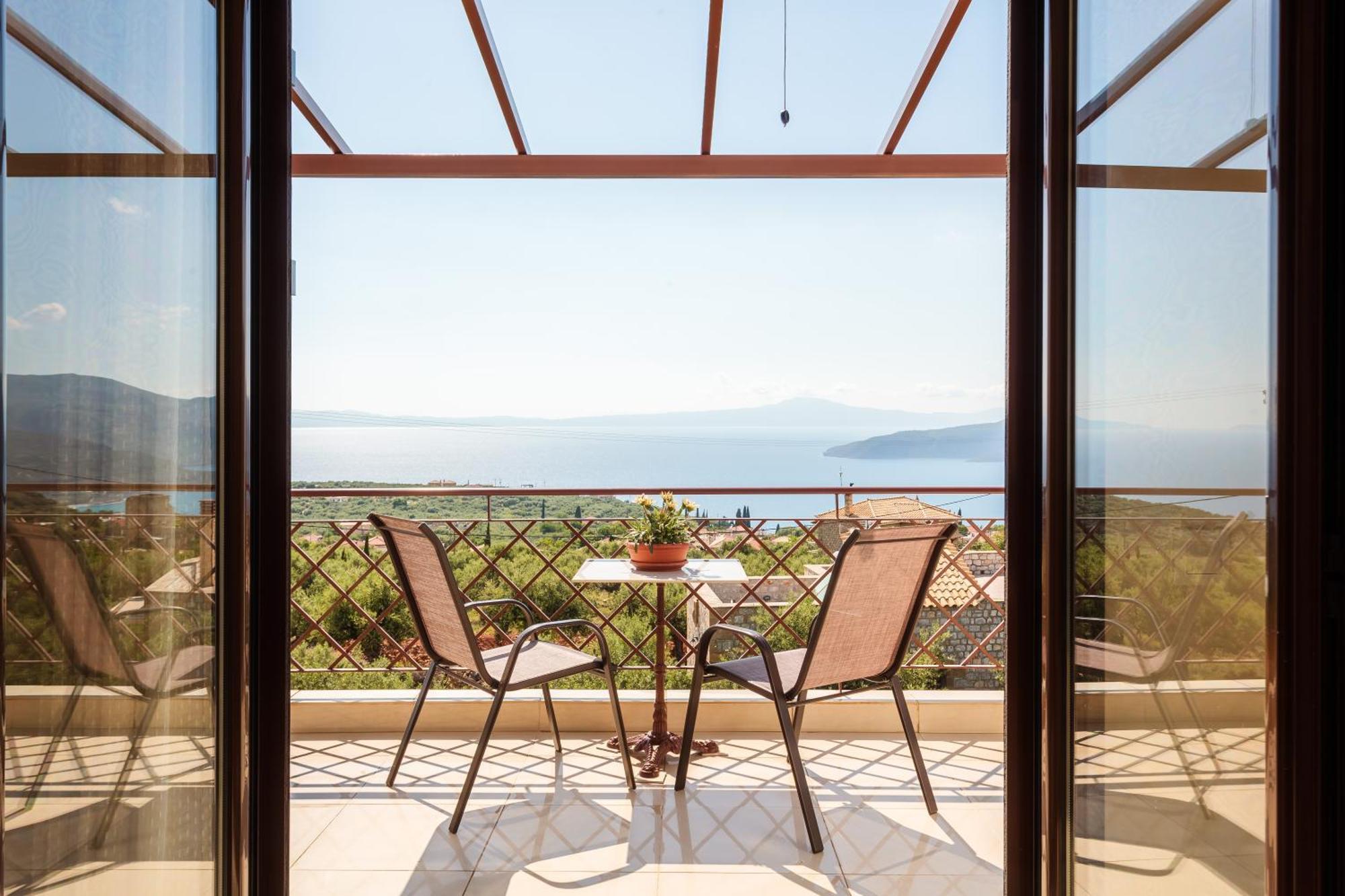 Villa Armonia, Sunset View And Relaxing Beach Vibe Proástion 外观 照片