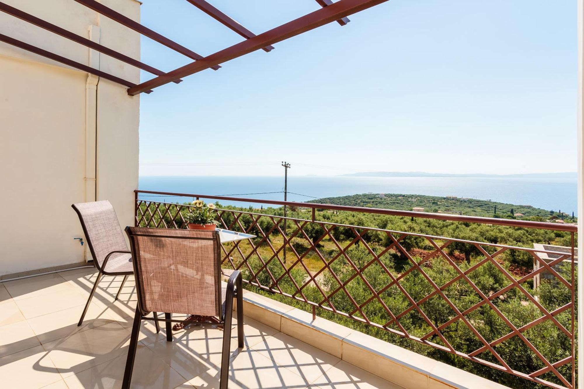 Villa Armonia, Sunset View And Relaxing Beach Vibe Proástion 外观 照片